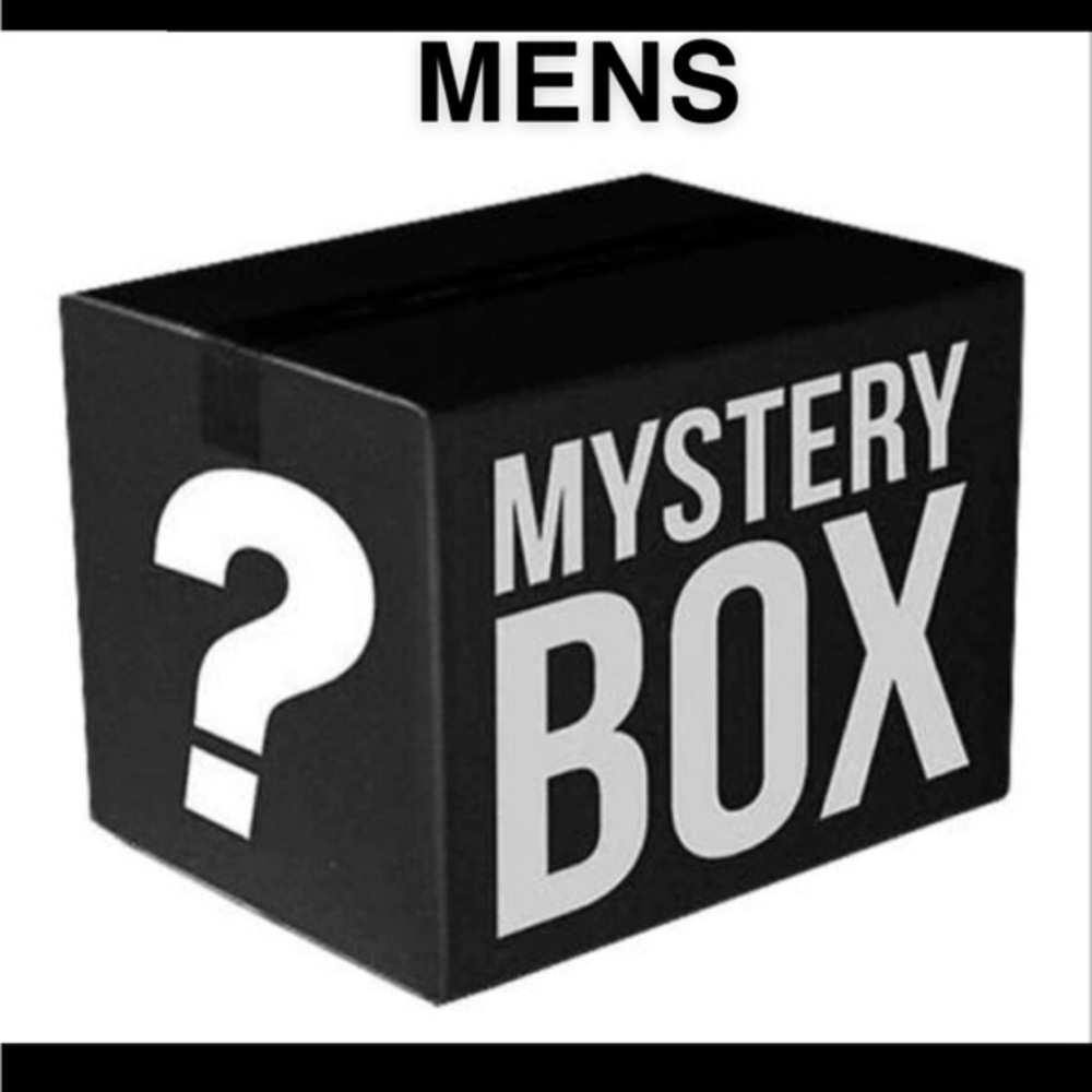 MENS MYSTERY BOX! ALL SIZES S-XXL 3 items 20$